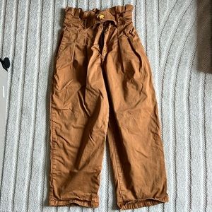 Free people size 4 high waisted wide leg trouser